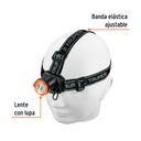 Linterna de minero, 80 lúmenes, 1 LED, recargable, Truper LI-CA-80R