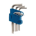 Juego 7 llaves allen mm punta hexagonal con organizador ALE-7M