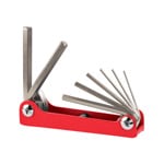 Juego de 8 llaves allen std tipo navaja, cuerpo de lámina ALL-8P