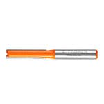 Broca para router, recta 2 filos, 1/4', larga, Truper BROU-R2-1/4L