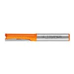 Broca para router, recta 2 filos, 1/4', mediana, Truper BROU-R2-1/4M