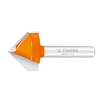[102718] Broca para router, corte en 'V', 1/4' BROU-V1/4