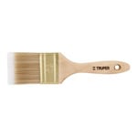 Brocha cerdas sintéticas 2-1/2' corte recto, mango de madera BRT-2-1/2S