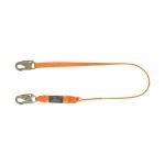 Línea de vida 1.8m cinta políéster, absorbedor impacto, ANSI CAB-5430-18-A