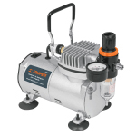 [17247] Compresor de diafragma para aerógrafo, 1/5 HP, 110 V, Truper COMP-AERO