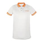 Playera tipo polo dry fit blanca, para caballero, talla CH DRY-BC-C