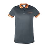 Playera tipo polo dry fit gris, para caballero, talla M DRY-GC-M