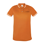 Playera tipo polo dry fit naranja, para caballero, talla M DRY-NC-M