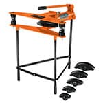 Doblador de tubo hidráulico, 12 ton, horizontal, Truper DTH-12X