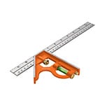 [14380] Escuadra 12' de combinación con punzón para marcar, Truper ECT-12