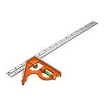 [14381] Escuadra 16' de combinación con punzón para marcar, Truper ECT-16