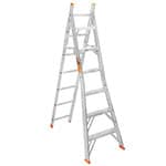 Escalera de combinación, tipo ll, 13 escalones, Truper ESC-213