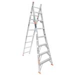 Escalera de combinación, tipo ll, 15 escalones, Truper ESC-215