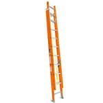 Escalera de extensión, tipo II, 20 peldaños, fibra de vidrio ESE-220FV