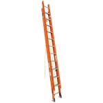 Escalera de extensión, tipo II, 24 peldaños, fibra de vidrio ESE-224FV
