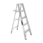 Escalera de tijera 100% aluminio tipo ll 4 peldaños, Truper ESTA-24