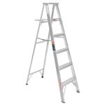 Escalera de tijera 100% aluminio tipo ll 5 peldaños, Truper ESTA-25