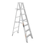 [10459] Escalera de tijera 100% aluminio tipo ll 6 peldaños, Truper ESTA-26