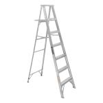 [10442] Escalera de tijera 100% aluminio tipo lll 6 peldaños, Truper ESTA-36