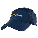 Gorra Truper color azul marino, 100% poliéster respirable GORT-M