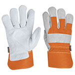 Guantes de carnaza y loneta, unitalla, Truper GU-235