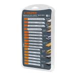 Juego de 16 seguetas para caladora zanco 'U' corte recto JSCA-16