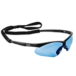 [15176] Lentes seguridad azul antiempaño c/cordón ajustable, Sport LESP-SZ