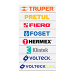 Logotipos de vinil autoadherible de 40 cm, Truper LOGOS-40-2