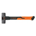 Marro octagonal 4 lb, mango de fibra de vidrio 14', Truper MD-4F