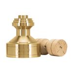 [11824] Plomada de latón 32 oz tipo Guatemala, Truper PLOM-32G