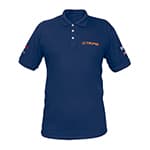 [60465] Playera tipo polo azul, para caballero, talla CH, Truper POL-AC-C