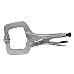 Pinza de presión 11' tipo 'C' con mordaza autoajustable PPC-11R