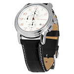 Reloj para caballero, correa de piel, Truper REL-PC-2