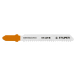 Blíster con 5 seguetas 12 DPP zanco 'T' corte recto triplay ST-119-B