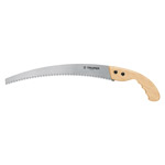 Serrucho de poda 14' hoja curva 6 DPP, mango madera, Truper STP-14