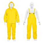 [14419] Conjunto impermeable doble capa, talla G, Truper TRA-PRO-L