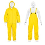 [14418] Conjunto impermeable doble capa, talla M, Truper TRA-PRO-M