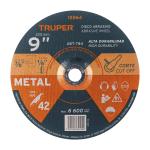 [12564] Disco Tipo 42 de 9' x 3.2 mm para corte de metal, Truper ABT-784