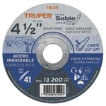 [11635] Disco Tipo 41 de 4-1/2' x 1 mm corte fino acero inox, Sable DICOF-4510I