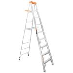 [10338] Escalera de tijera tipo ll 8 peldaños y bandeja, Truper EST-28