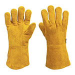 [14242] Guantes de carnaza, largos, unitalla, Truper GU-525