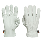 [14286] Guantes de piel de cabra, tipo operador, Truper GU-725