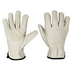 [14999] Guantes de piel de cerdo, tipo operador, Truper GU-743